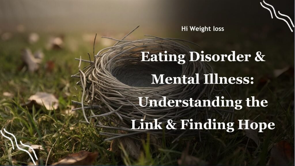Eating Disorder Mental Illness Understanding the Link Finding Hope pdf