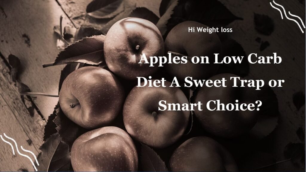 Apples on Low Carb Diet A Sweet Trap or Smart Choice pdf