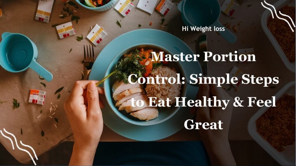 Master Portion Control Simple Steps to Eat Healthy Feel Great pdf