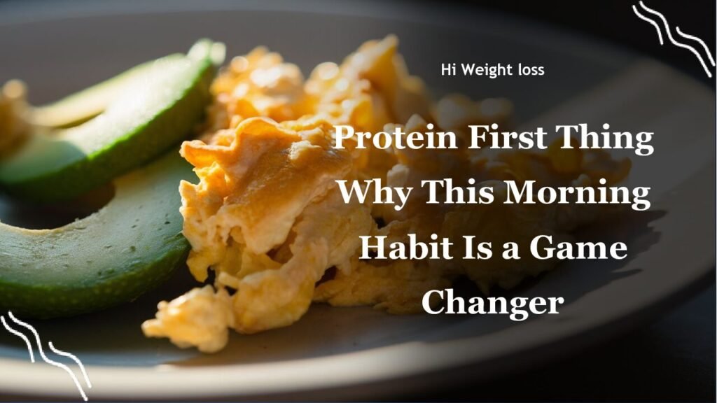 Protein First Thing Why This Morning Habit Is a Game Changer pdf