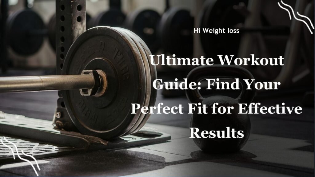 Ultimate Workout Guide Find Your Perfect Fit for Effective Results pdf
