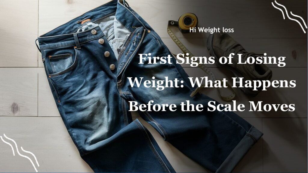 First Signs of Losing Weight What Happens Before the Scale Moves pdf