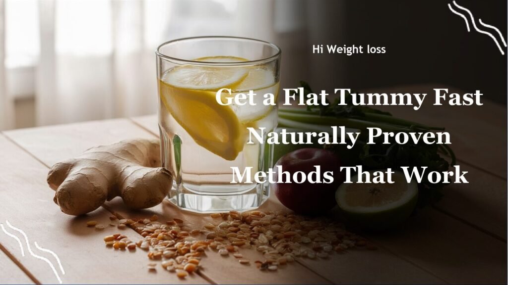 Get a Flat Tummy Fast Naturally Proven Methods That Work pdf