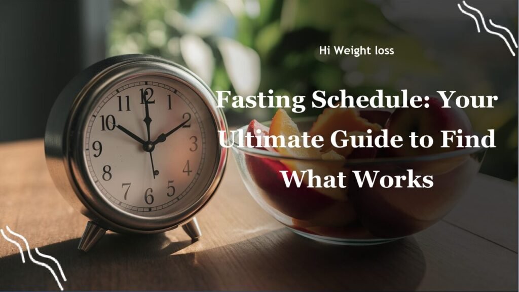 Fasting Schedule Your Ultimate Guide to Find What Works pdf