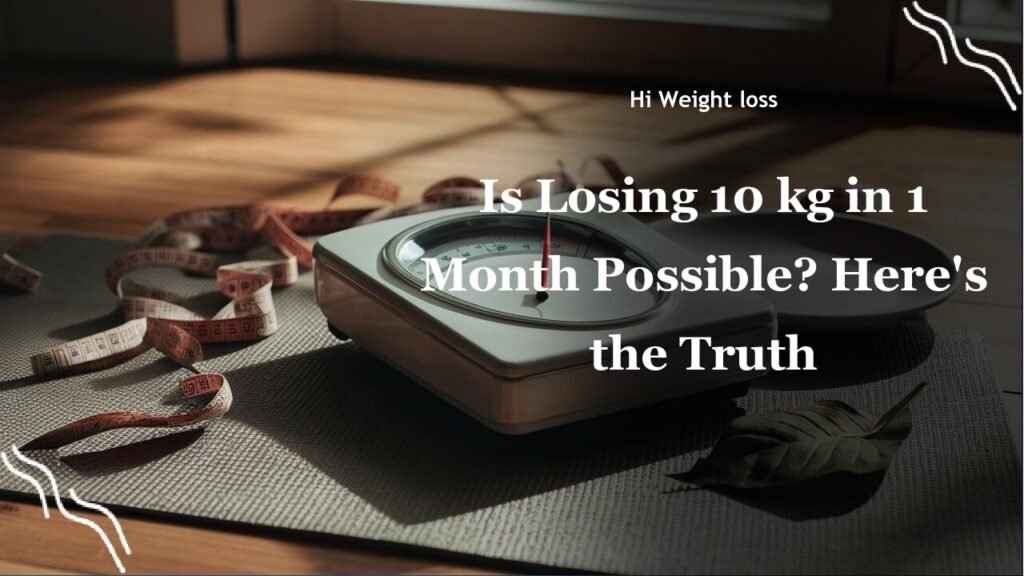 Is Losing 10 kg in 1 Month Possible Heres the Truth pdf