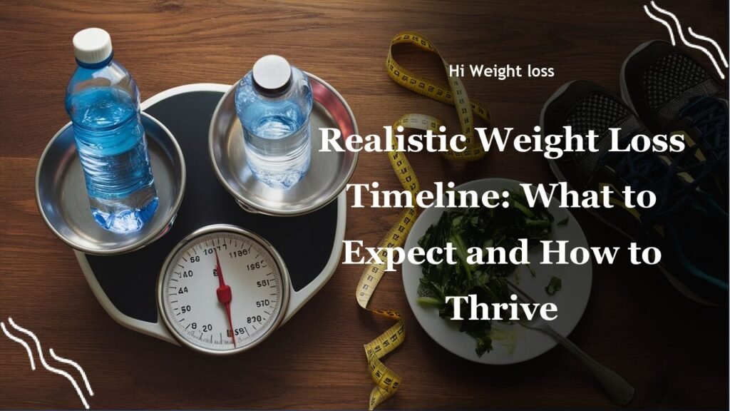 Realistic Weight Loss Timeline What to Expect and How to Thrive pdf