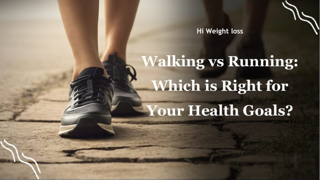 Walking vs Running Which is Right for Your Health Goals pdf