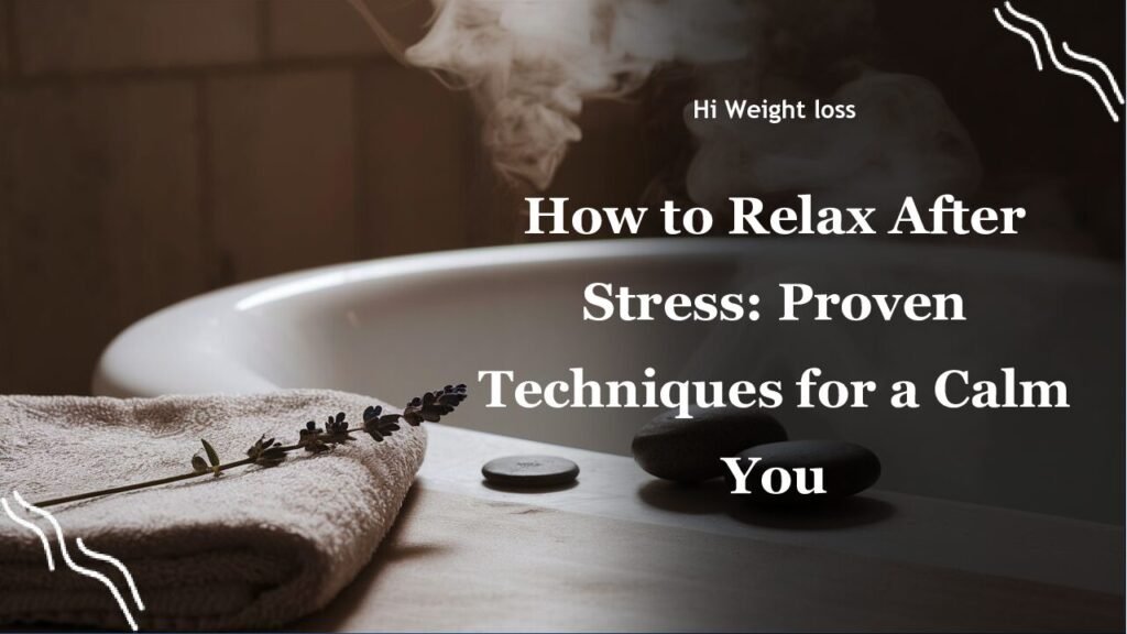How to Relax After Stress Proven Techniques for a Calm You pdf