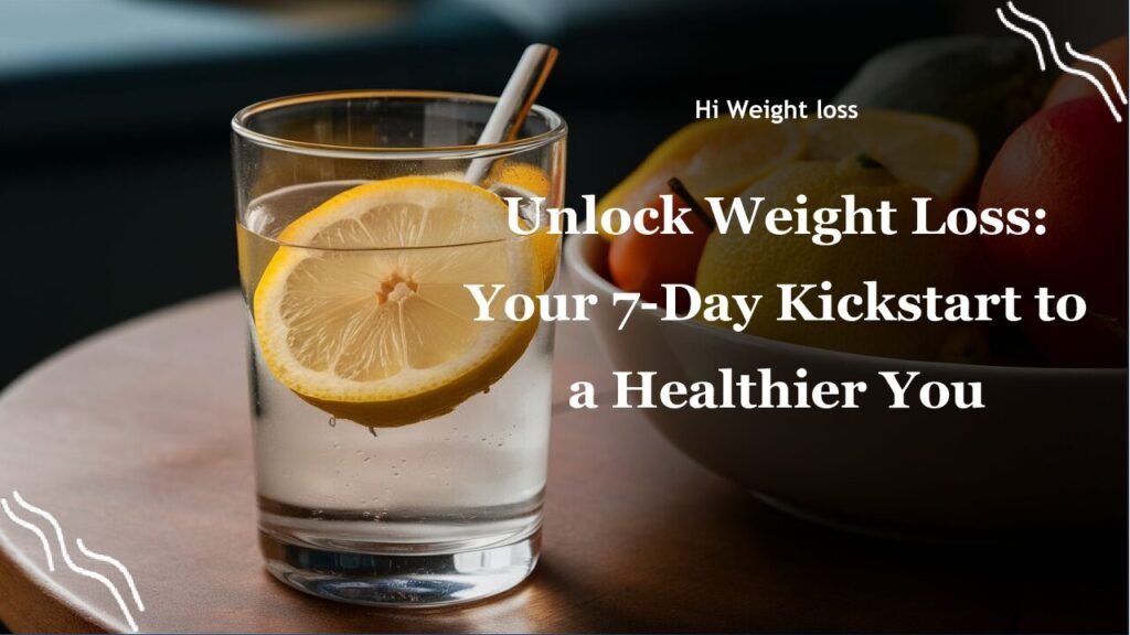 Unlock Weight Loss Your 7 Day Kickstart to a Healthier You pdf