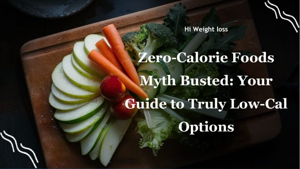Zero Calorie Foods Myth Busted Your Guide to Truly Low Cal Options pdf