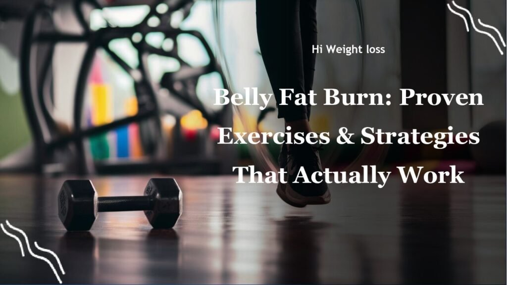 Belly Fat Burn Proven Exercises Strategies That Actually Work pdf