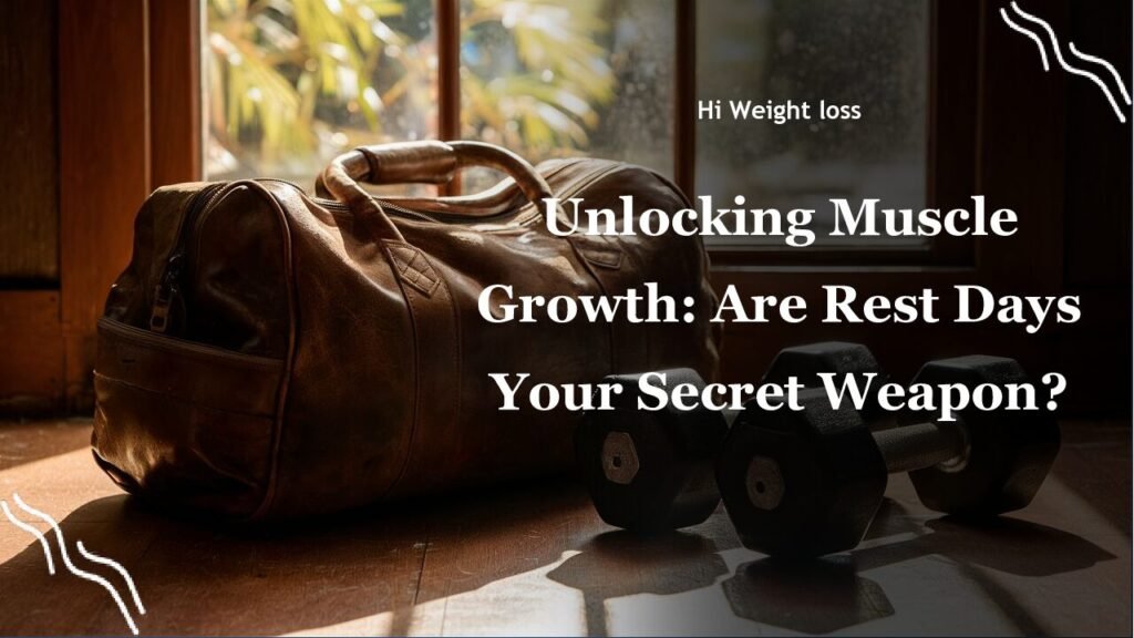 Unlocking Muscle Growth Are Rest Days Your Secret Weapon pdf