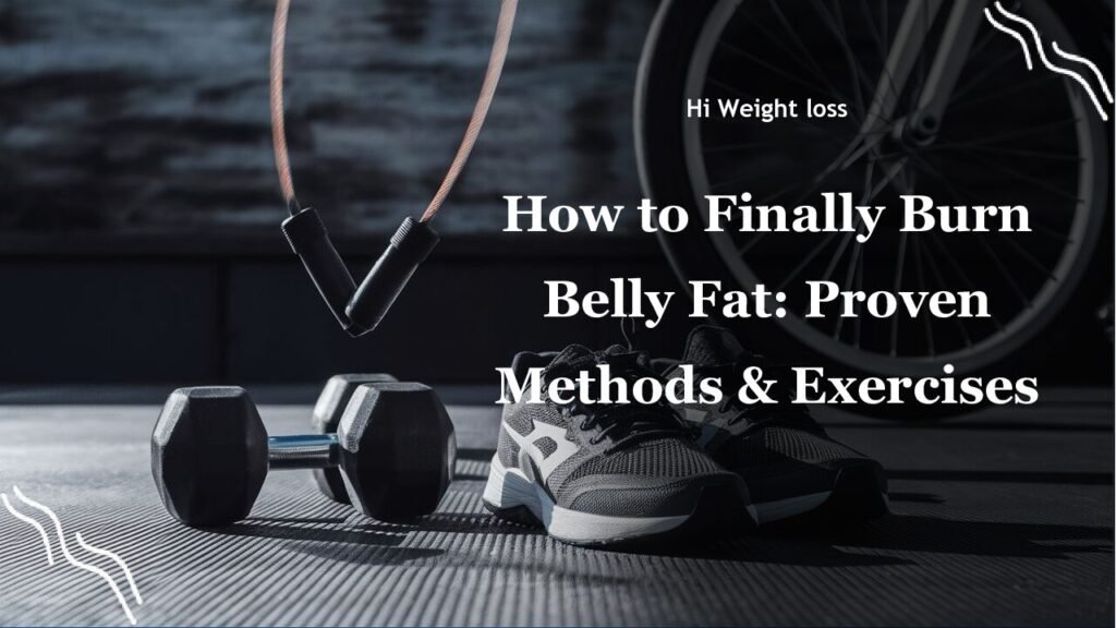 How to Finally Burn Belly Fat Proven Methods Exercises pdf