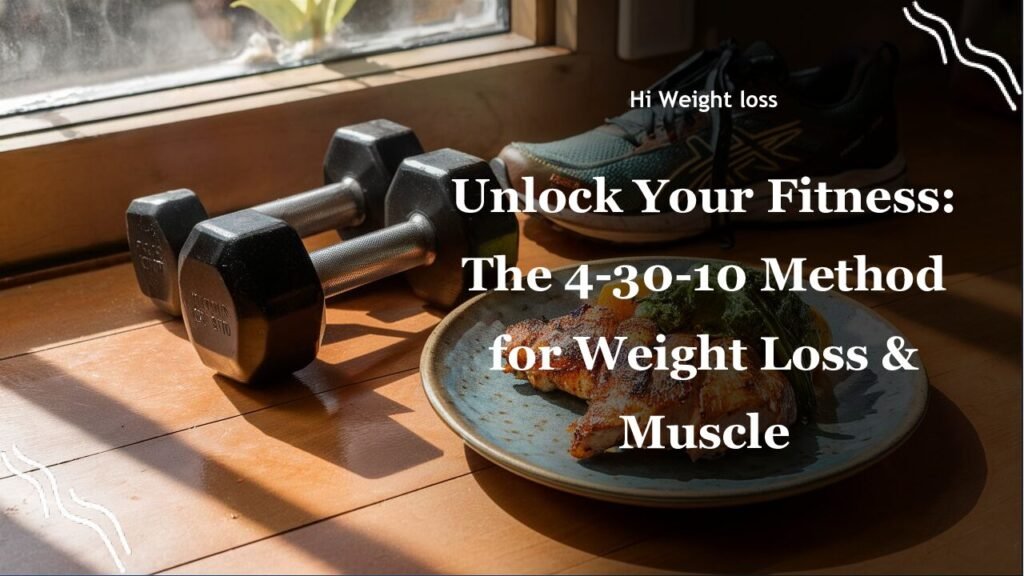 Unlock Your Fitness The 4 30 10 Method for Weight Loss Muscle pdf