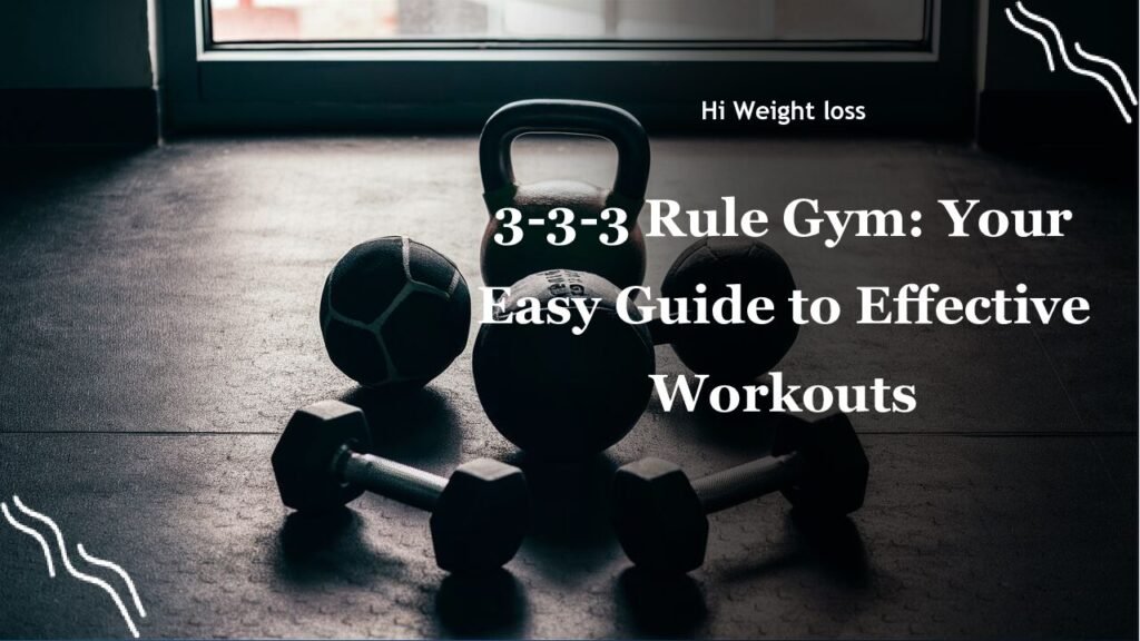 3 3 3 Rule Gym Your Easy Guide to Effective Workouts pdf