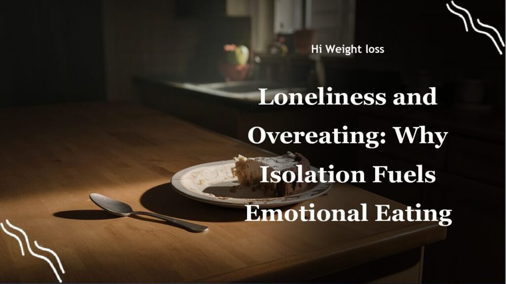 Loneliness and Overeating Why Isolation Fuels Emotional Eating pdf