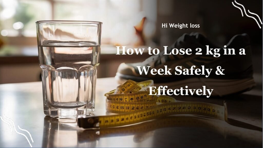 How to Lose 2 kg in a Week Safely Effectively pdf