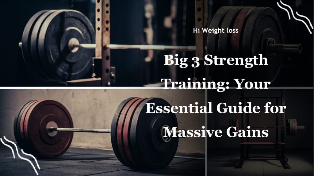 Big 3 Strength Training Your Essential Guide for Massive Gains pdf