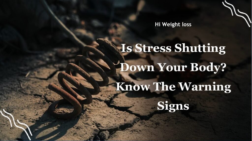 Is Stress Shutting Down Your Body Know The Warning Signs pdf