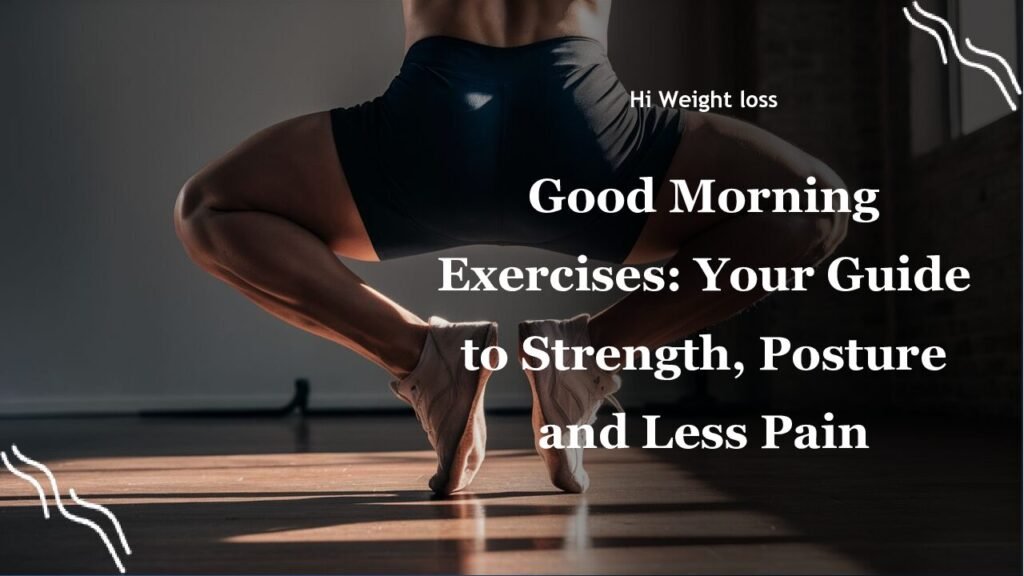 Good Morning Exercises Your Guide to Strength Posture and Less Pain pdf