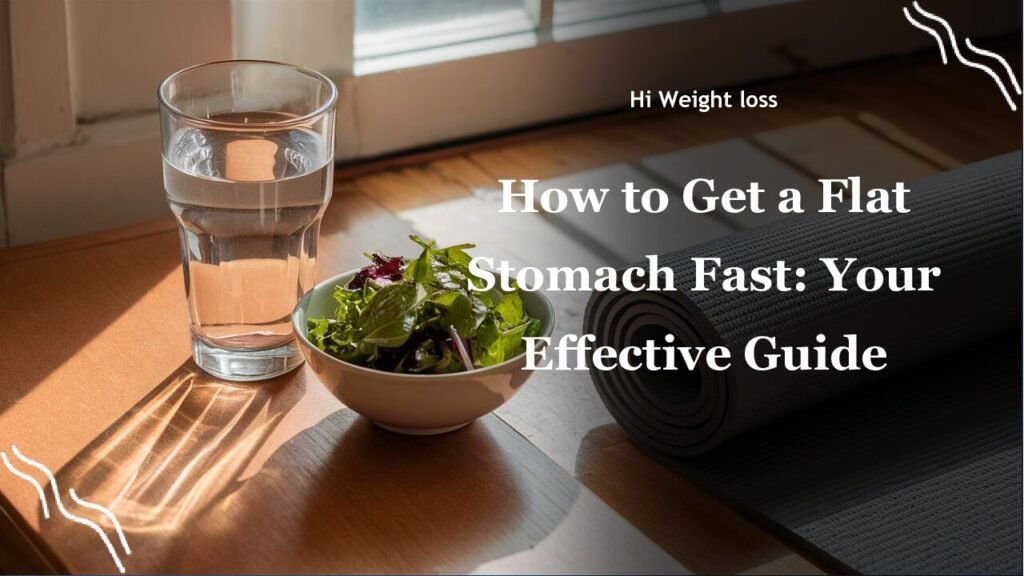 How to Get a Flat Stomach Fast Your Effective Guide pdf